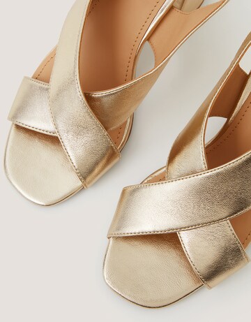 Monsoon Cally Leather Block Heels