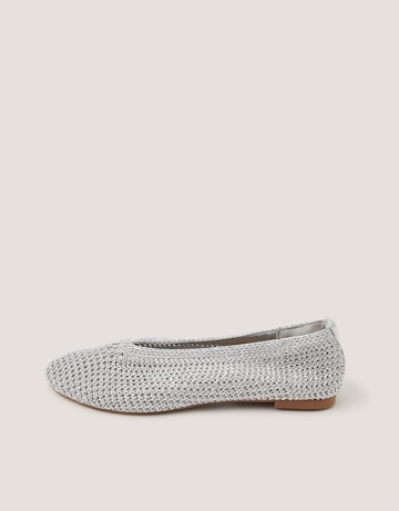 Monsoon Alma Knitted Ballet Flats