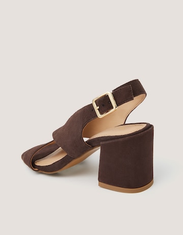 Monsoon Cally Leather Block Heels