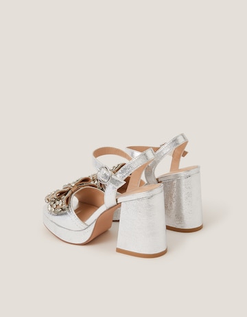 Monsoon Arla Jewel Bow Platform Heels
