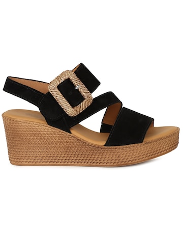 Gabor Embrace Womens Wedge Sandal