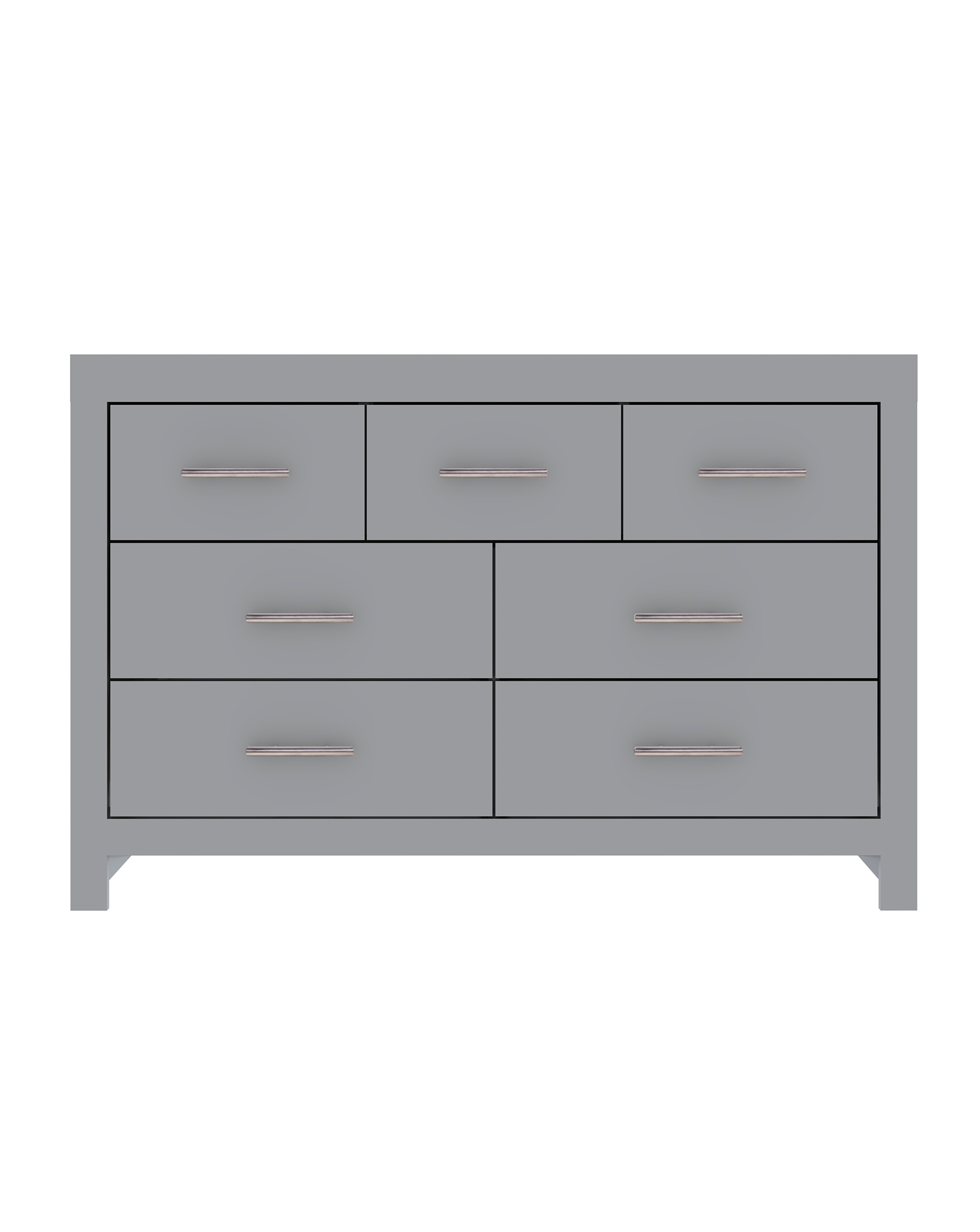 Dakota 3 Over 4 Drawer Chest