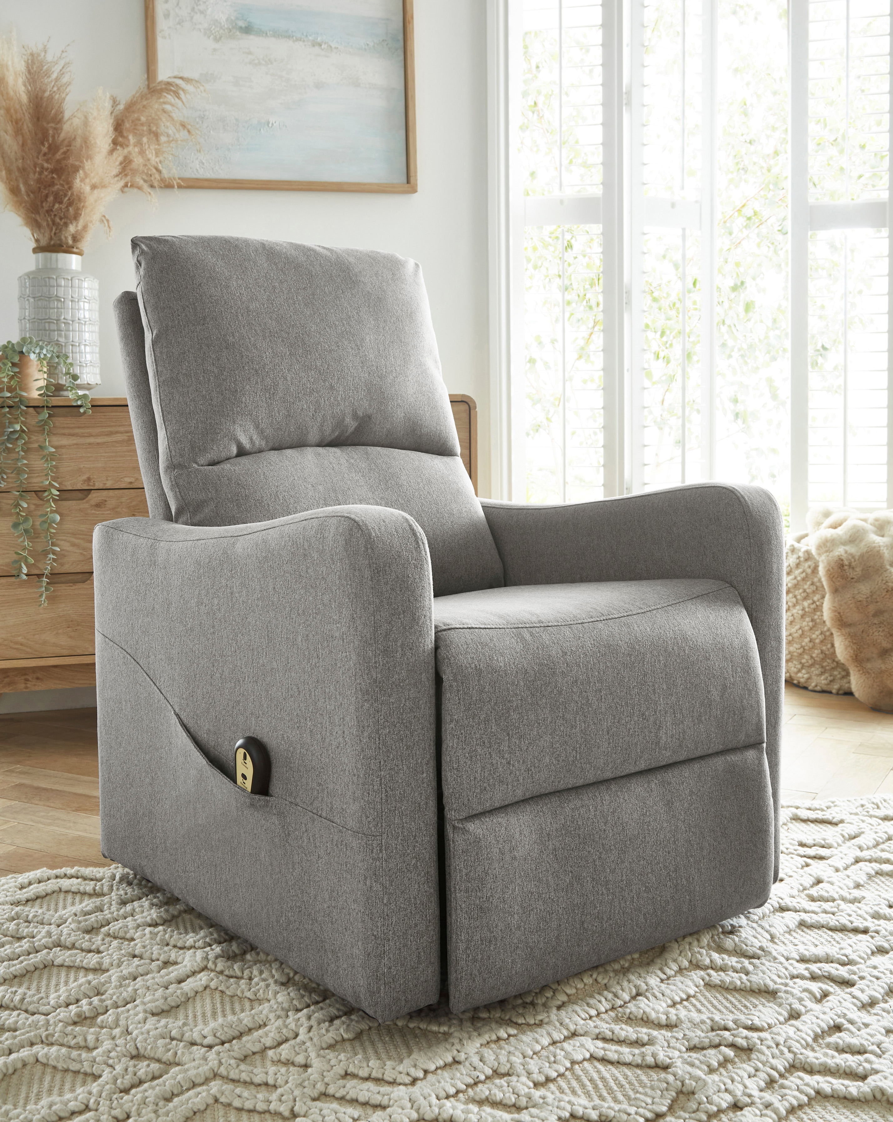 Lincoln Rise & Recline Fabric Armchair