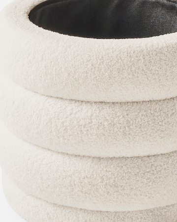 Esme Round Teddy Storage Ottoman