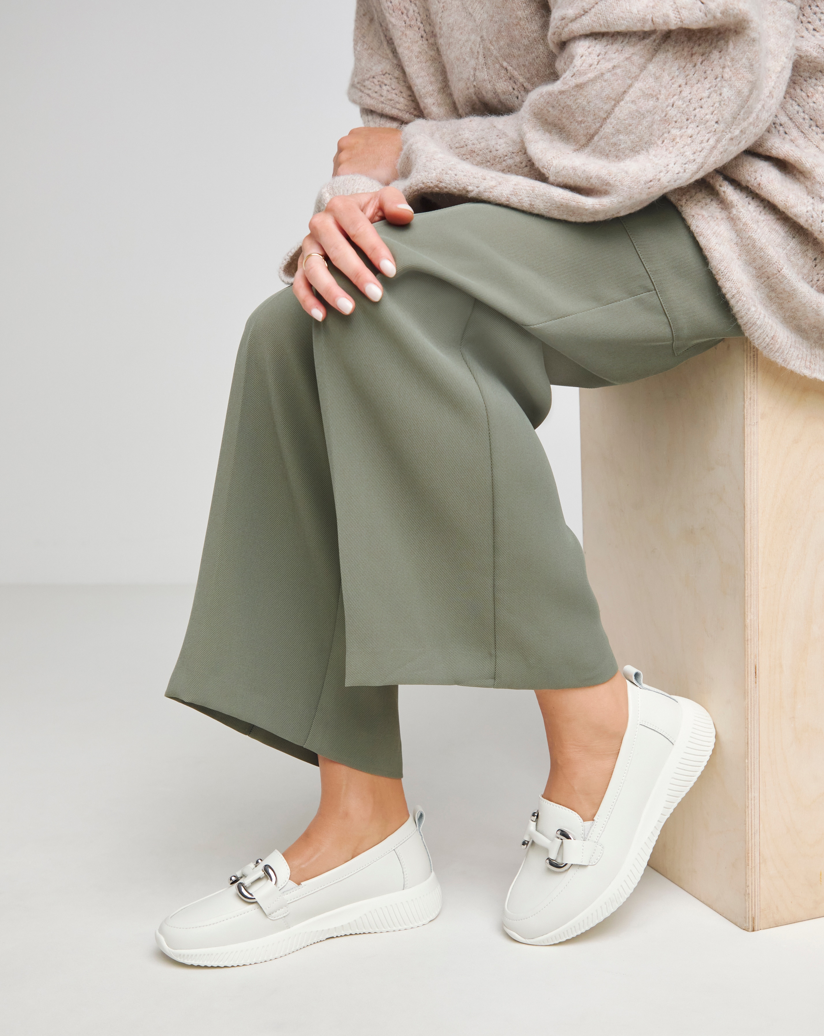 Sporty Loafer With Trim Ex Wide Fit