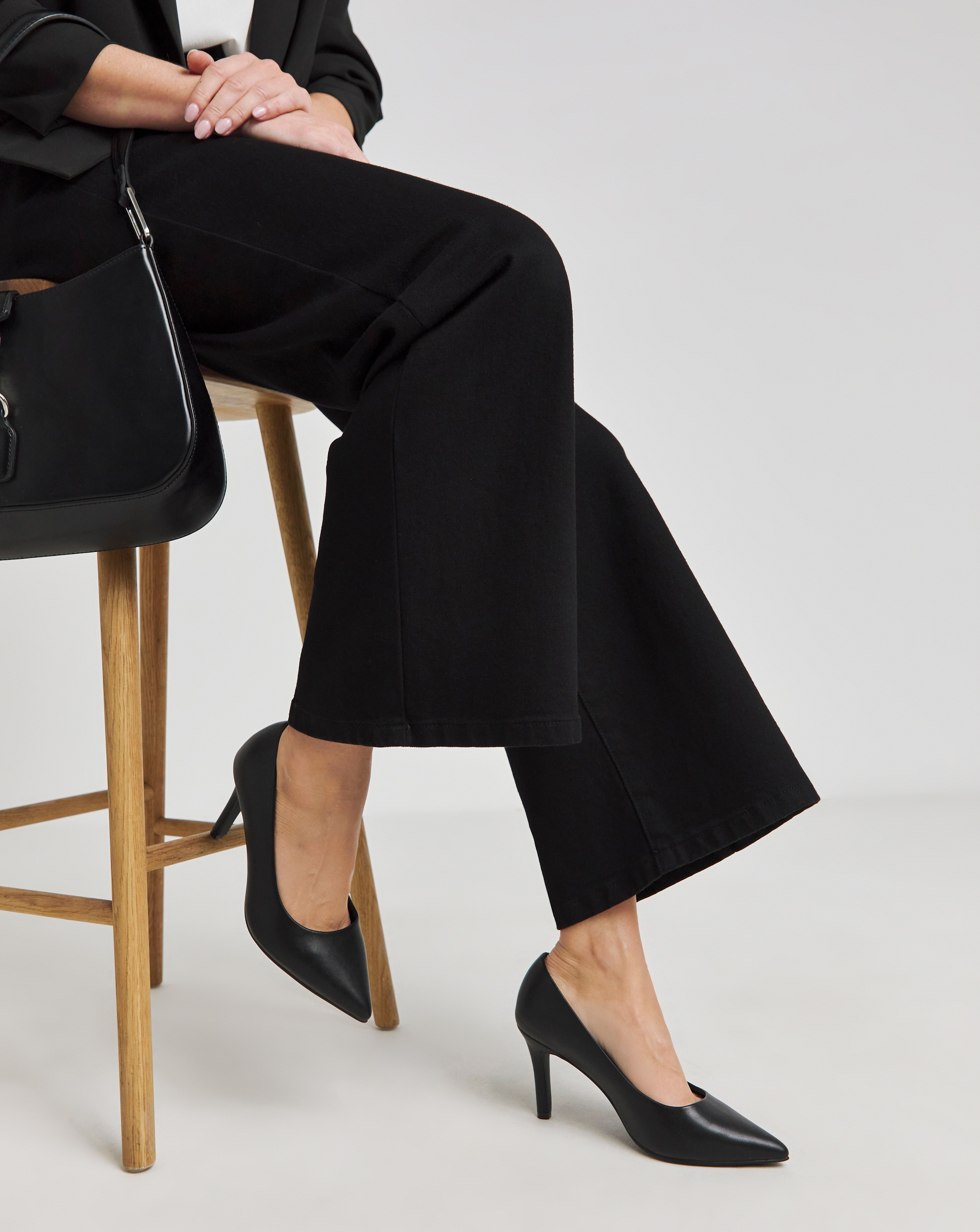 Pointed Toe Stiletto Shoe Ex Wide