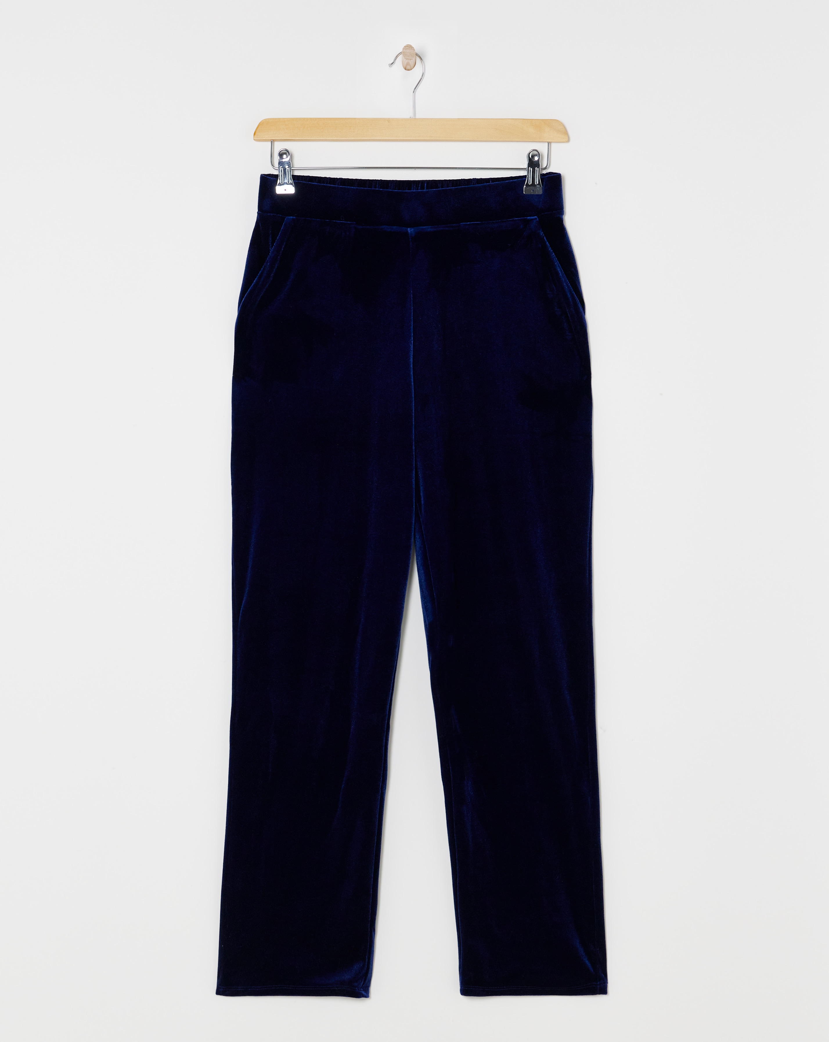 Julipa Velour Tapered Trouser