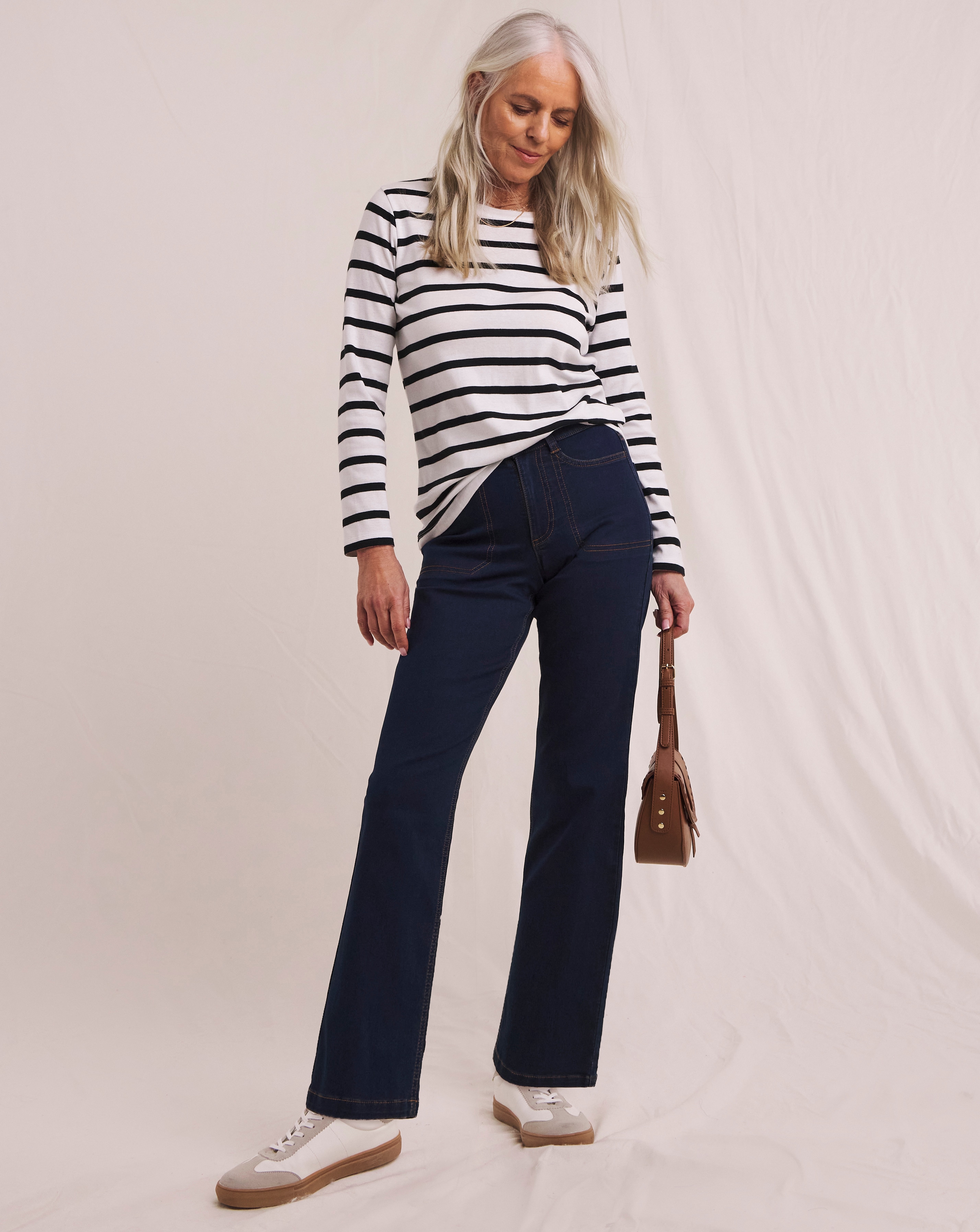 Julipa Straight Fit Stretch Jeggings Reg