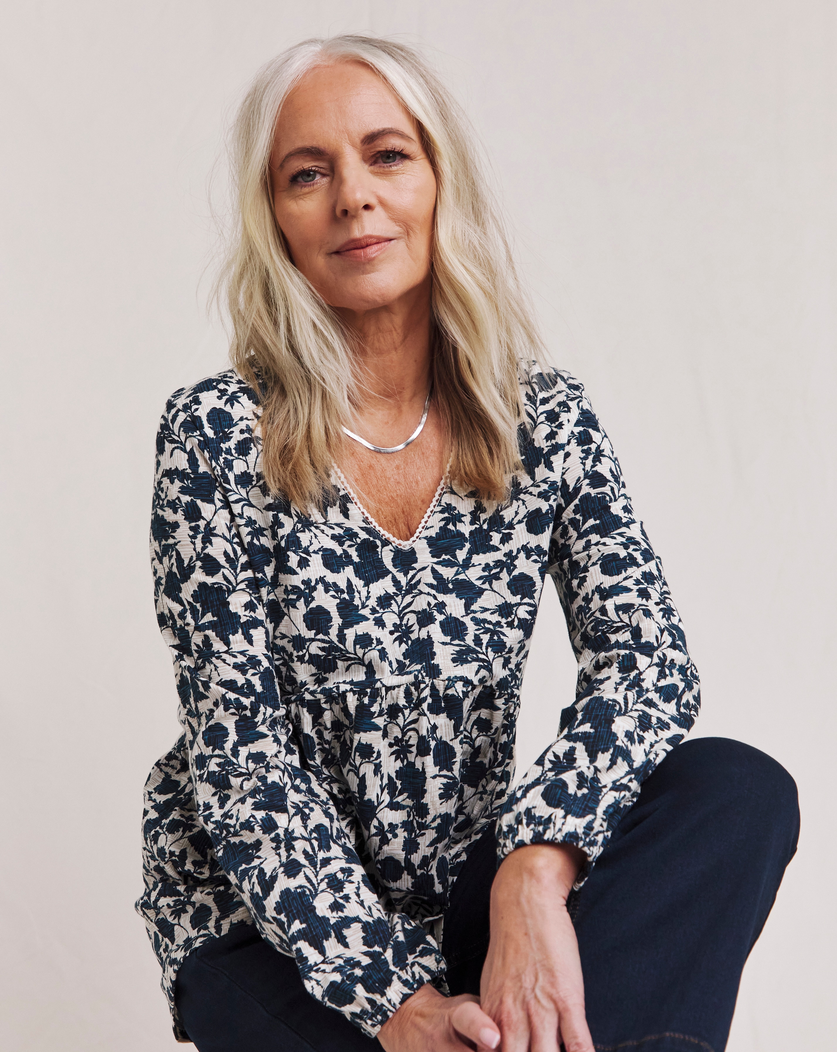 Julipa Longline Pure Cotton Top