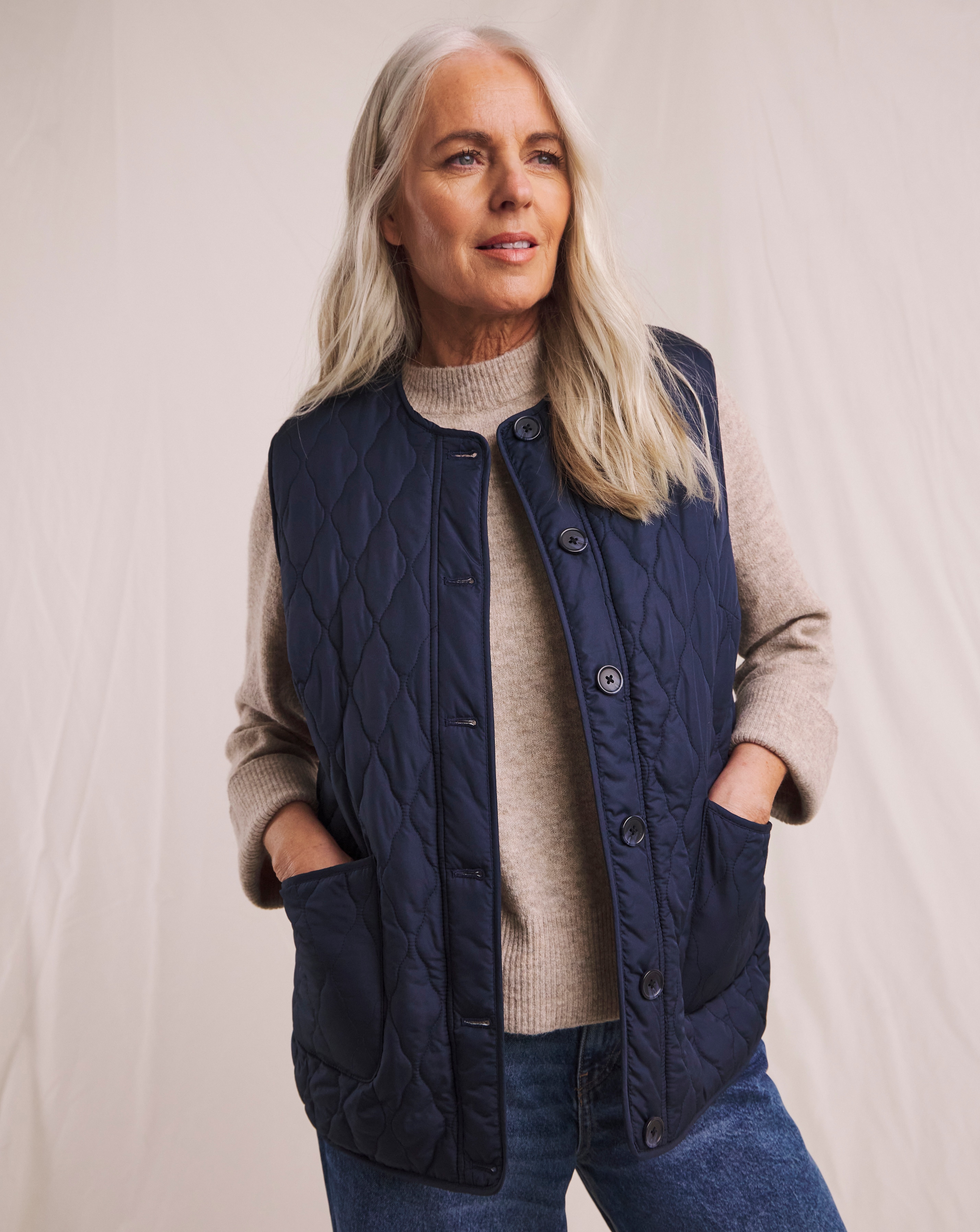 Julipa Reversible Borg Gilet