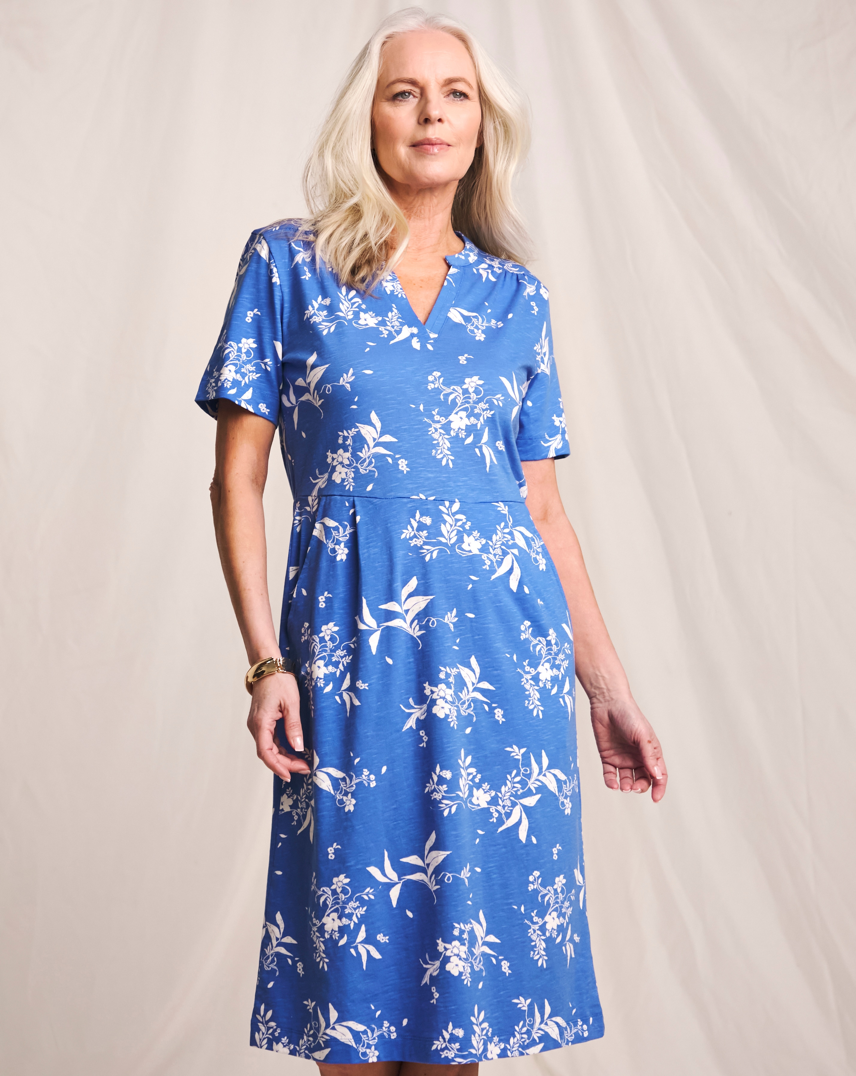 Julipa Pure Cotton Printed Shift Dress