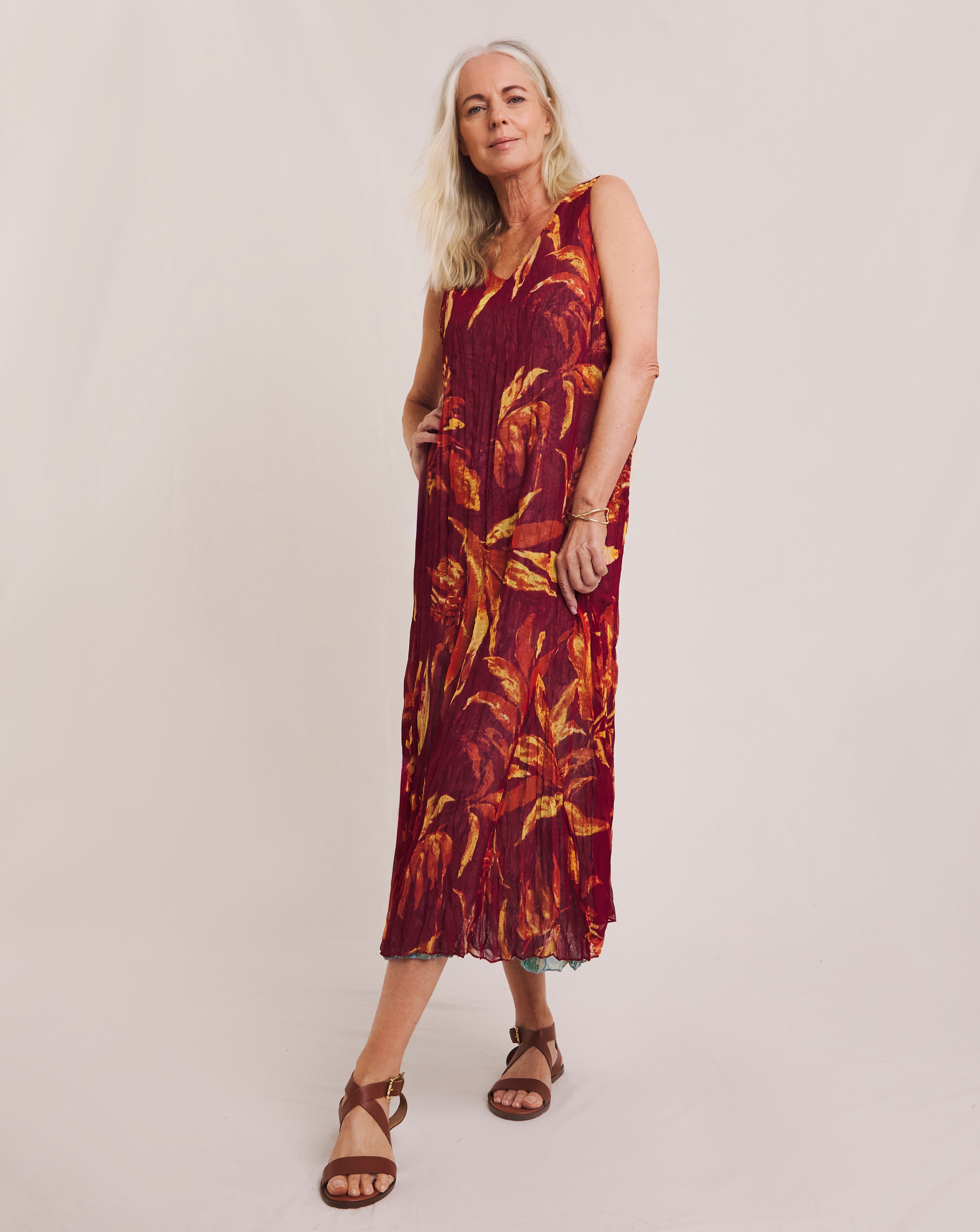 Julipa Printed Reversible Dress