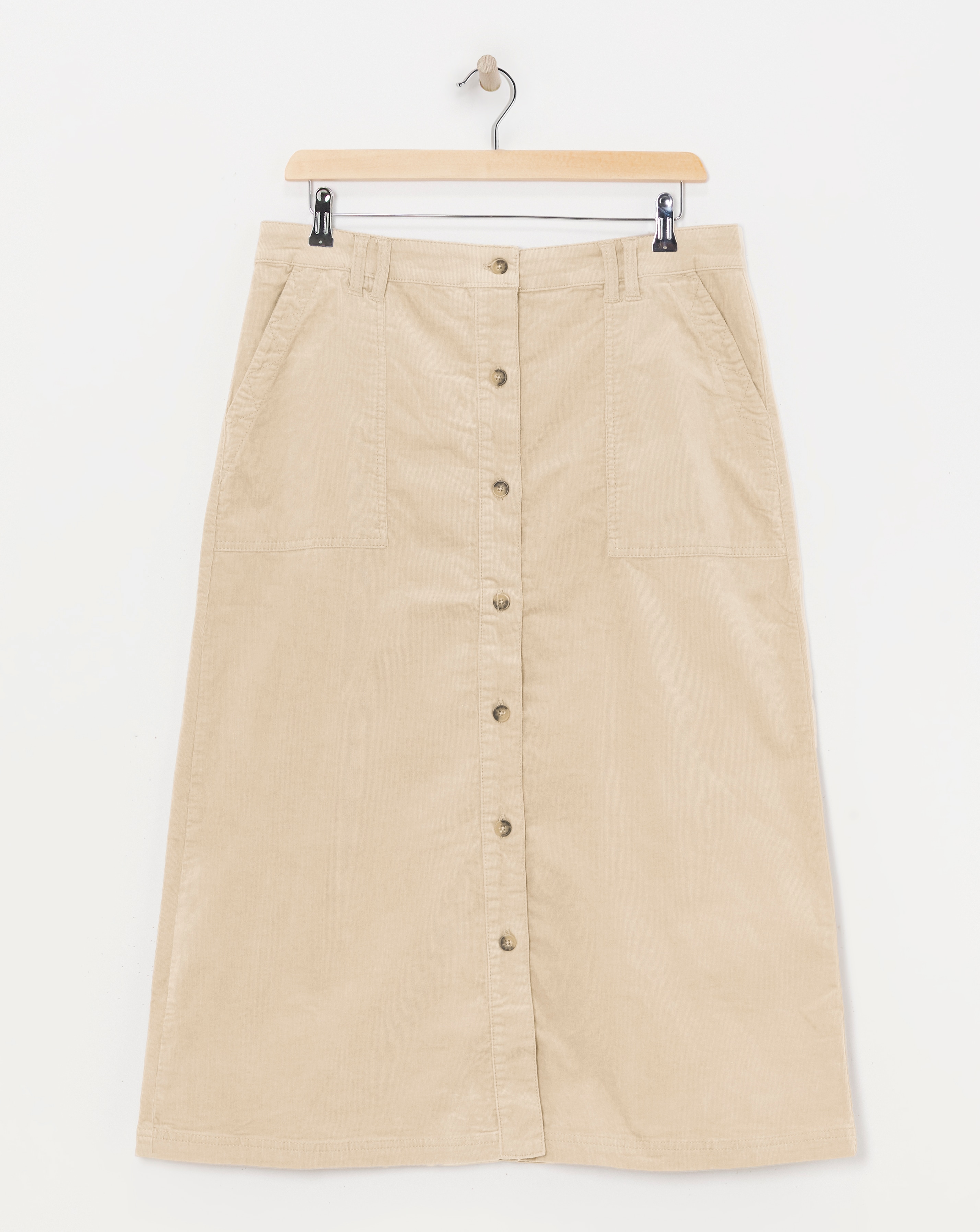 Julipa Pure Cotton Stretch Cord Skirt