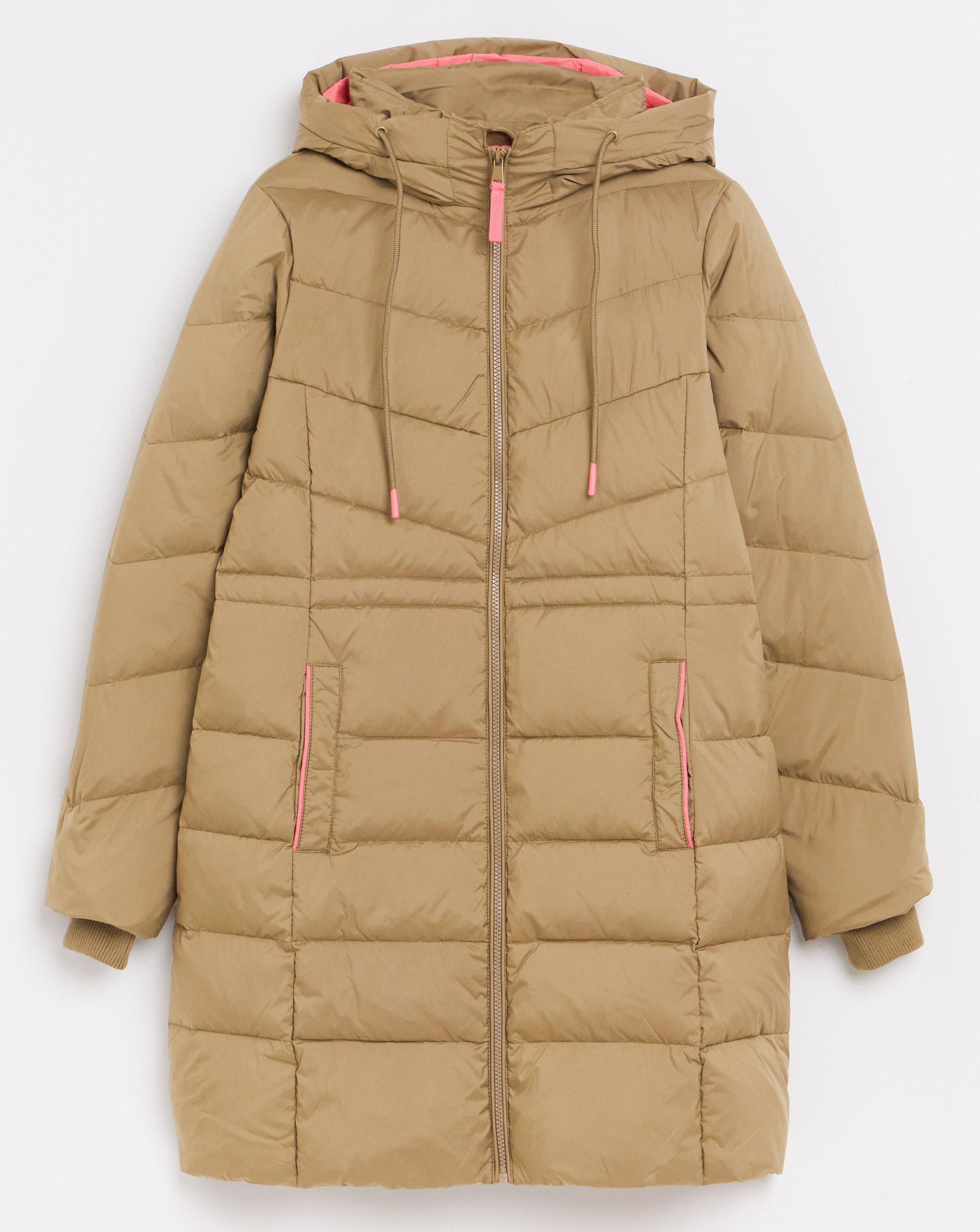 Julipa Olive Padded Down Coat