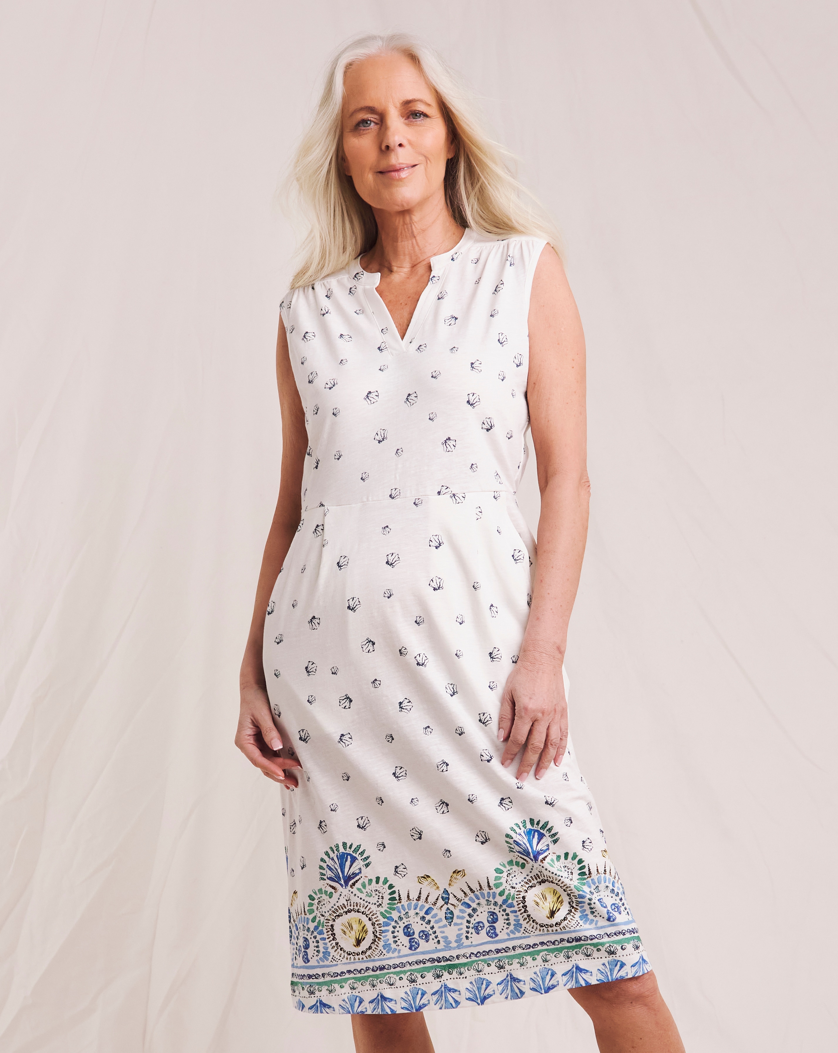 Julipa Pure Cotton Printed Shift Dress