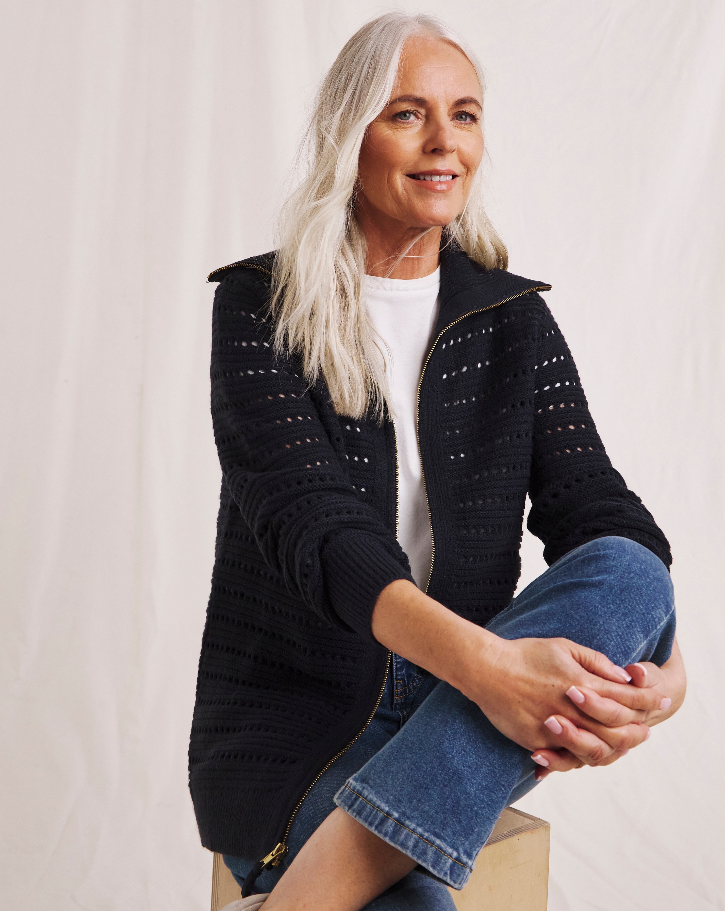 Julipa Zip Up Bomber Jacket