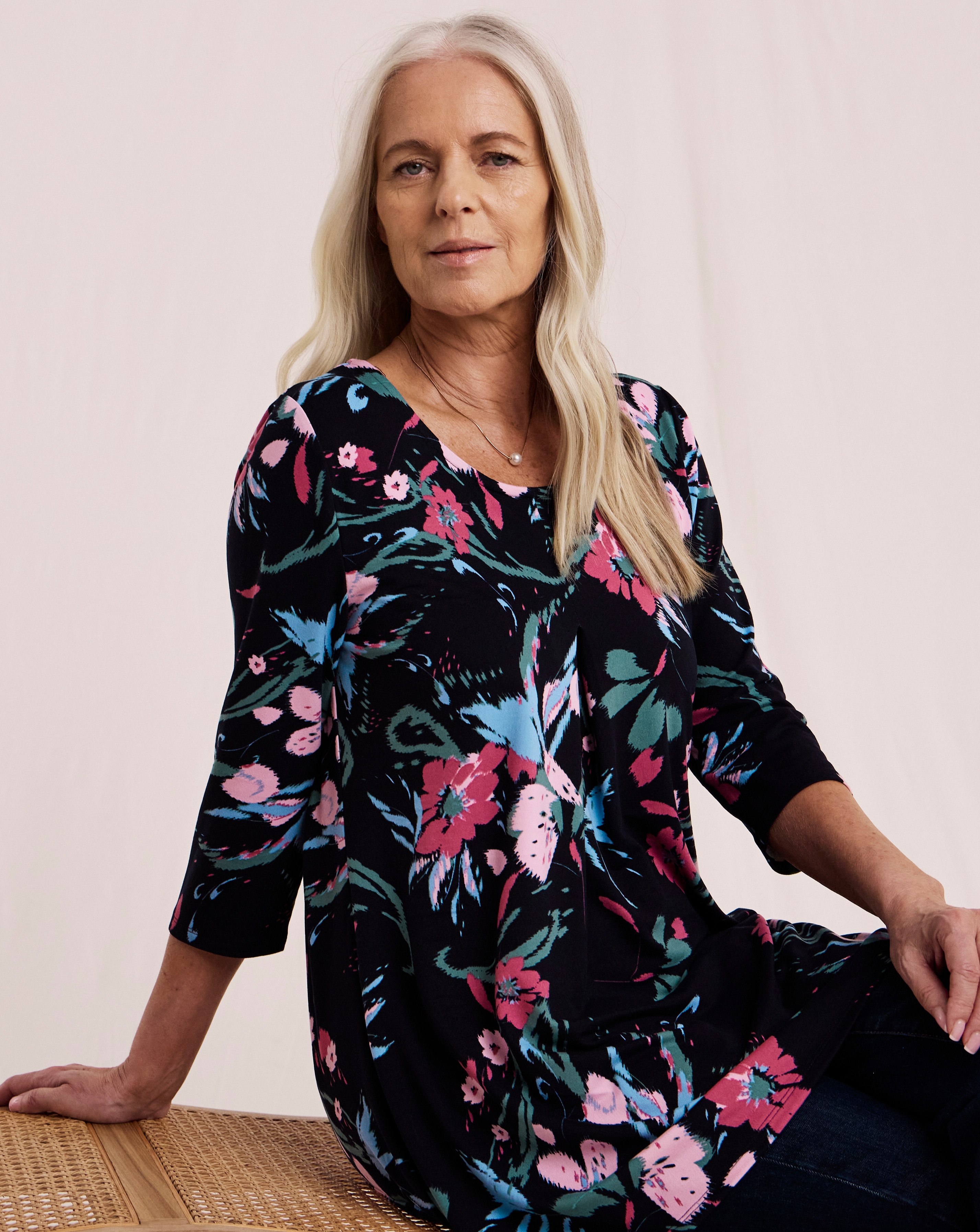 Julipa Printed Jersey Tunic