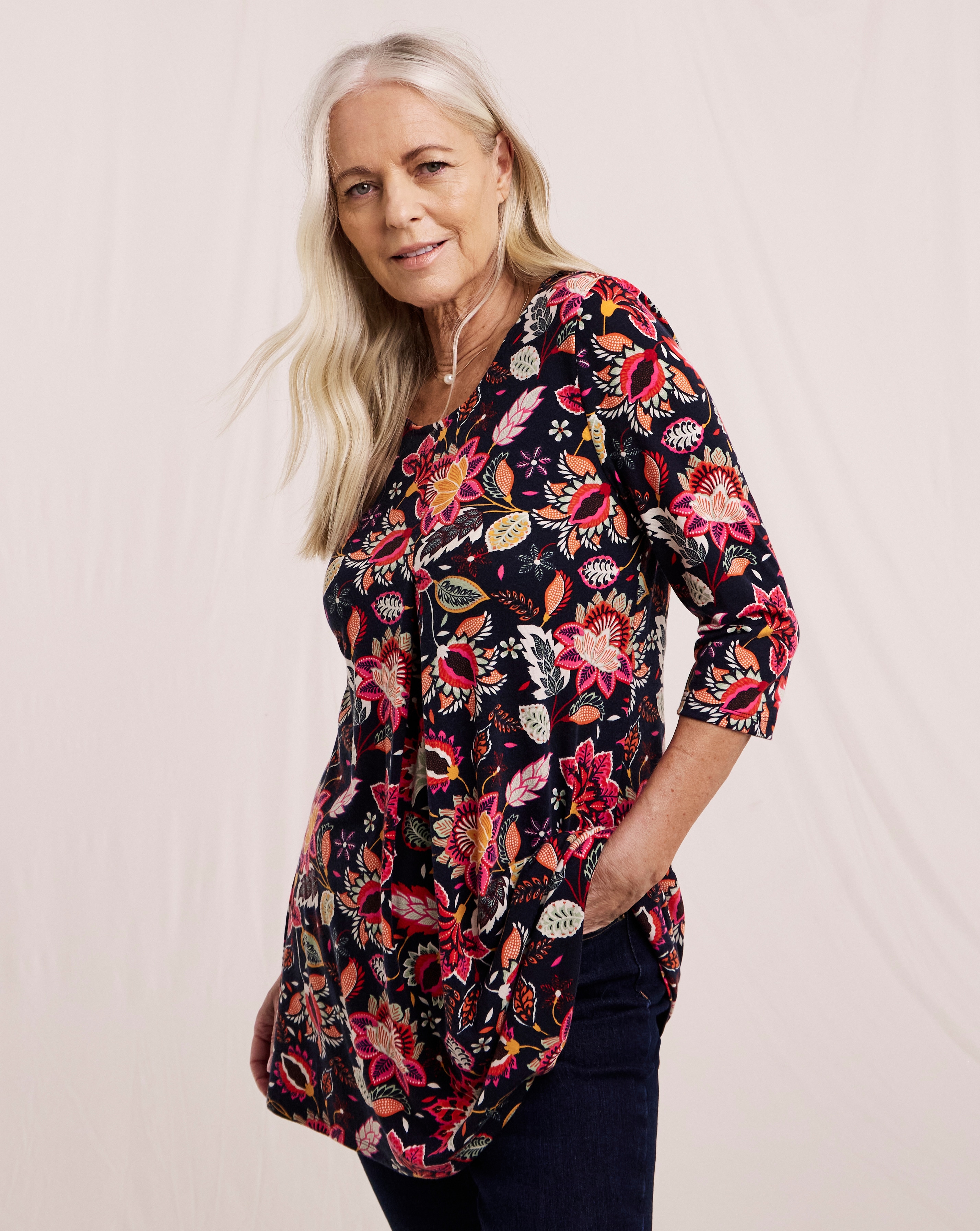 Julipa Printed Jersey Tunic