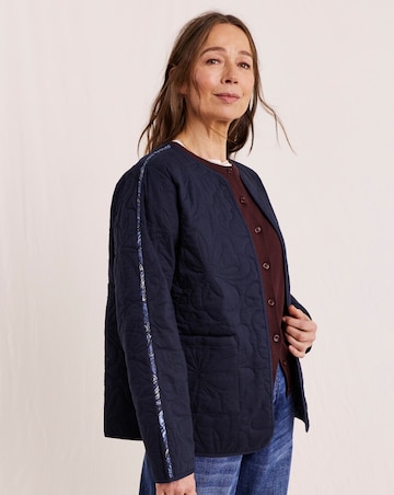 Julipa Quilted Paisley Reversible Jacket