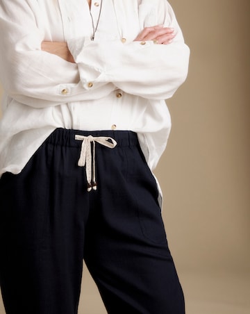 Julipa Tapered Linen Trousers