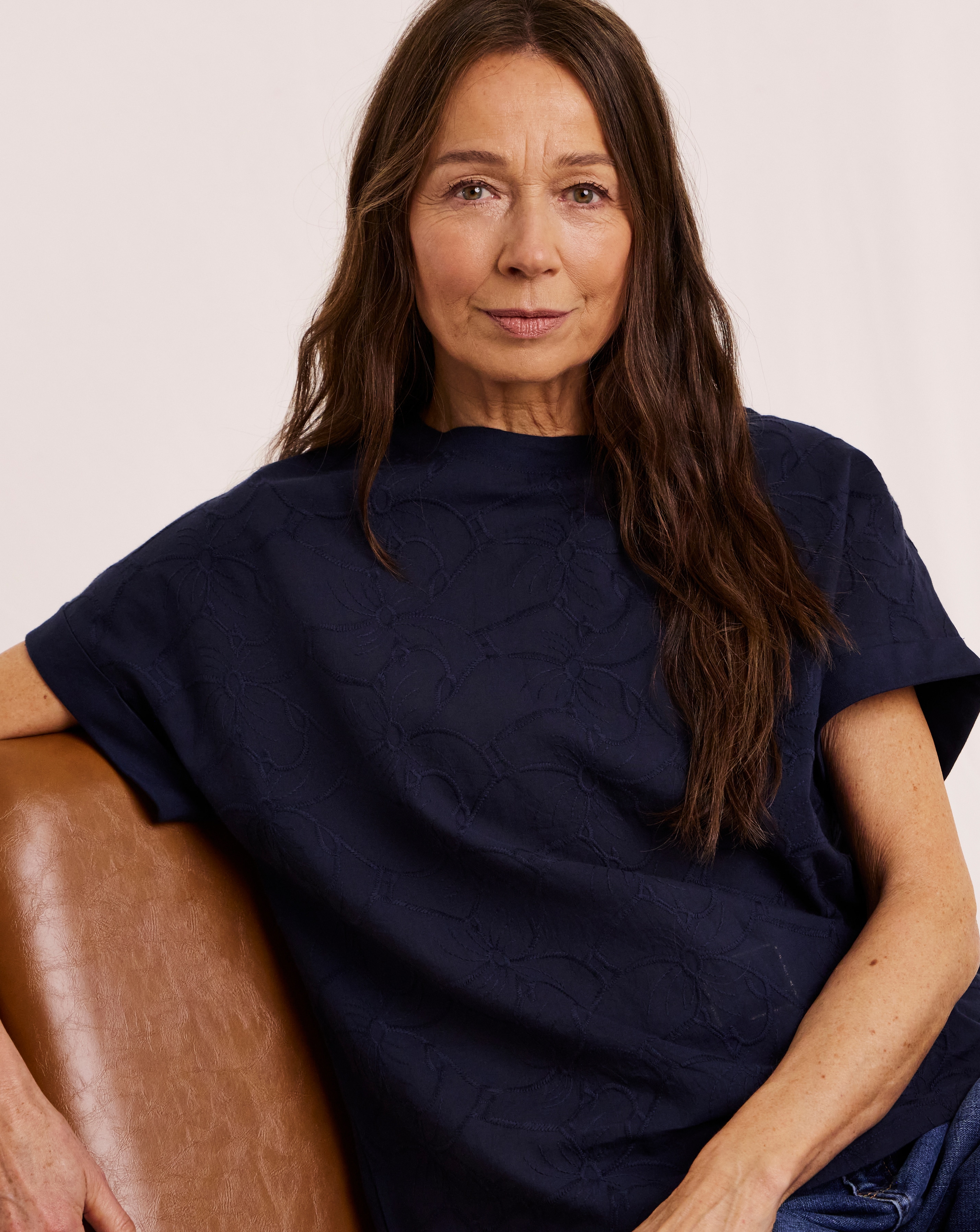 New In - Julipa Woven Jersey Mix T-Shirt