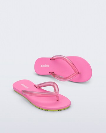Melissa Flip Flow Air Flow Jelly Toe Post Sandals - Standard Fit