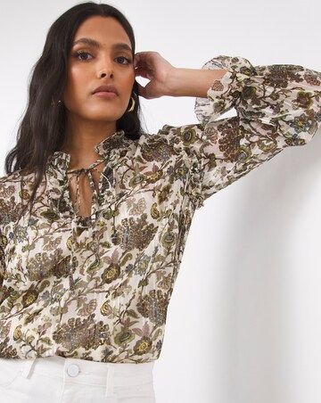 Paisley Swing Blouse