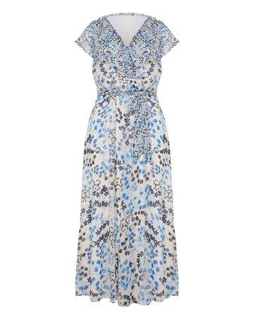 Joanna Hope Frill Wrap Maxi Dress