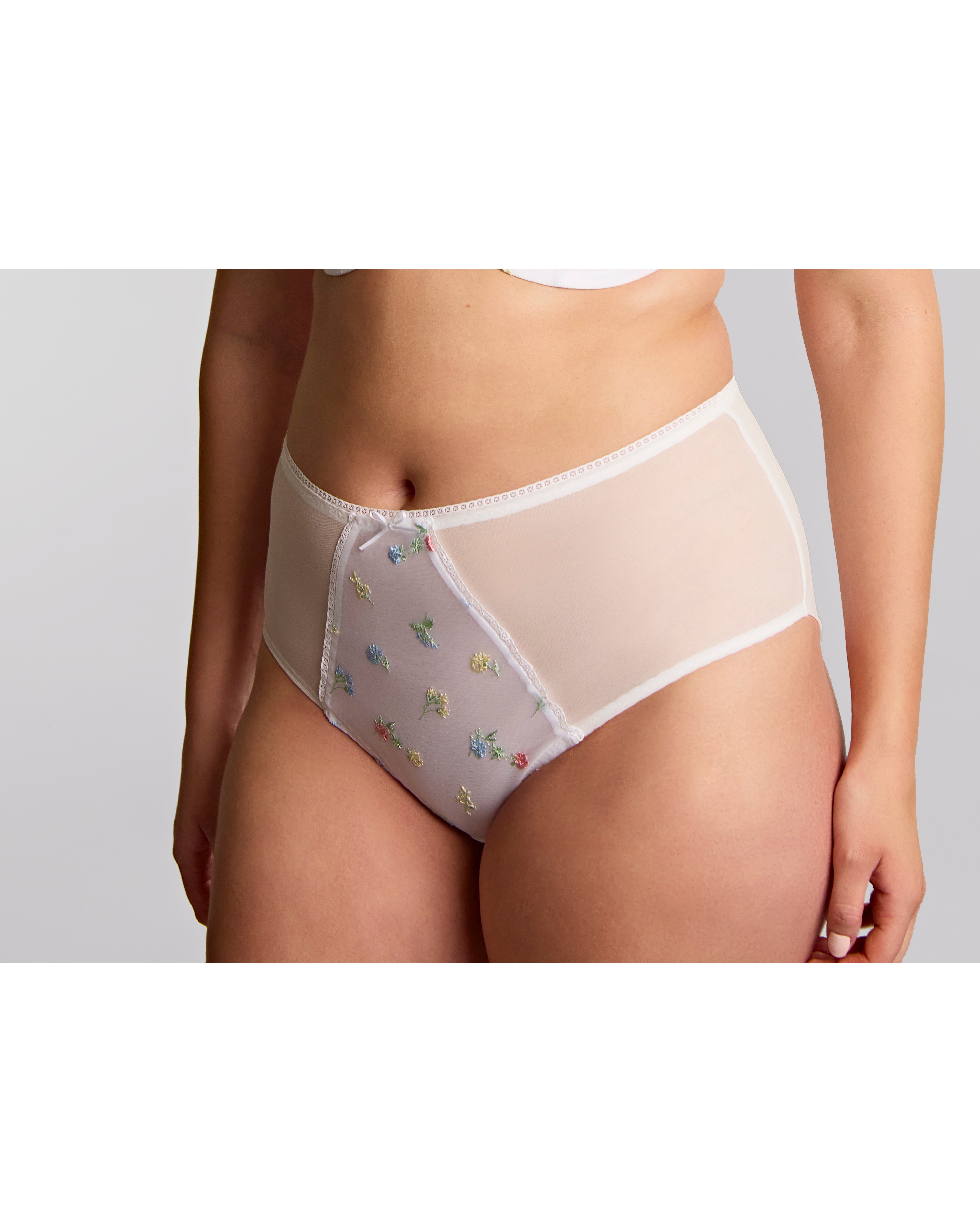 New In - Panache Tango Edit Deep Brief White