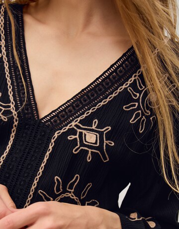 Monsoon Sophy Embroidered Maxi Kaftan