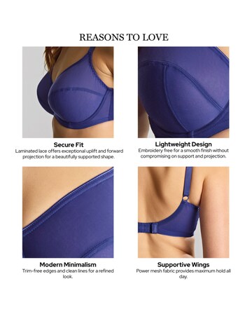 Panache Tango Essence Balcony Indigo Wired Bra