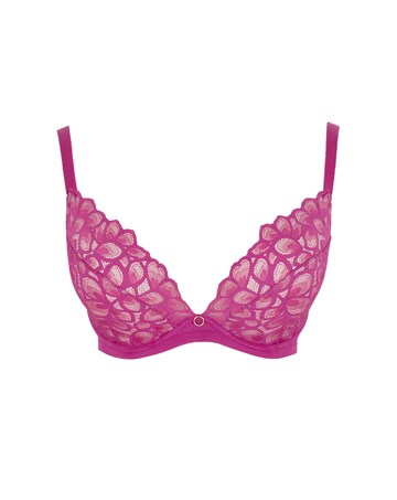 Panache Allure Demi Plunge Magenta Wired Bra