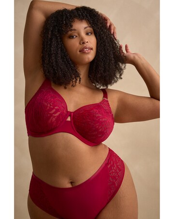 Sculptresse Sophia Full Cup Raspberry Wired Bra