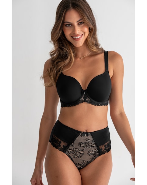 Pour Moi Sofia Embroidered Full Coverage Lightly Padded T-Shirt Bra