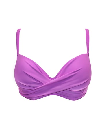 Pour Moi Free Spirit Lightly Padded U/W Twist Front Bikini Top