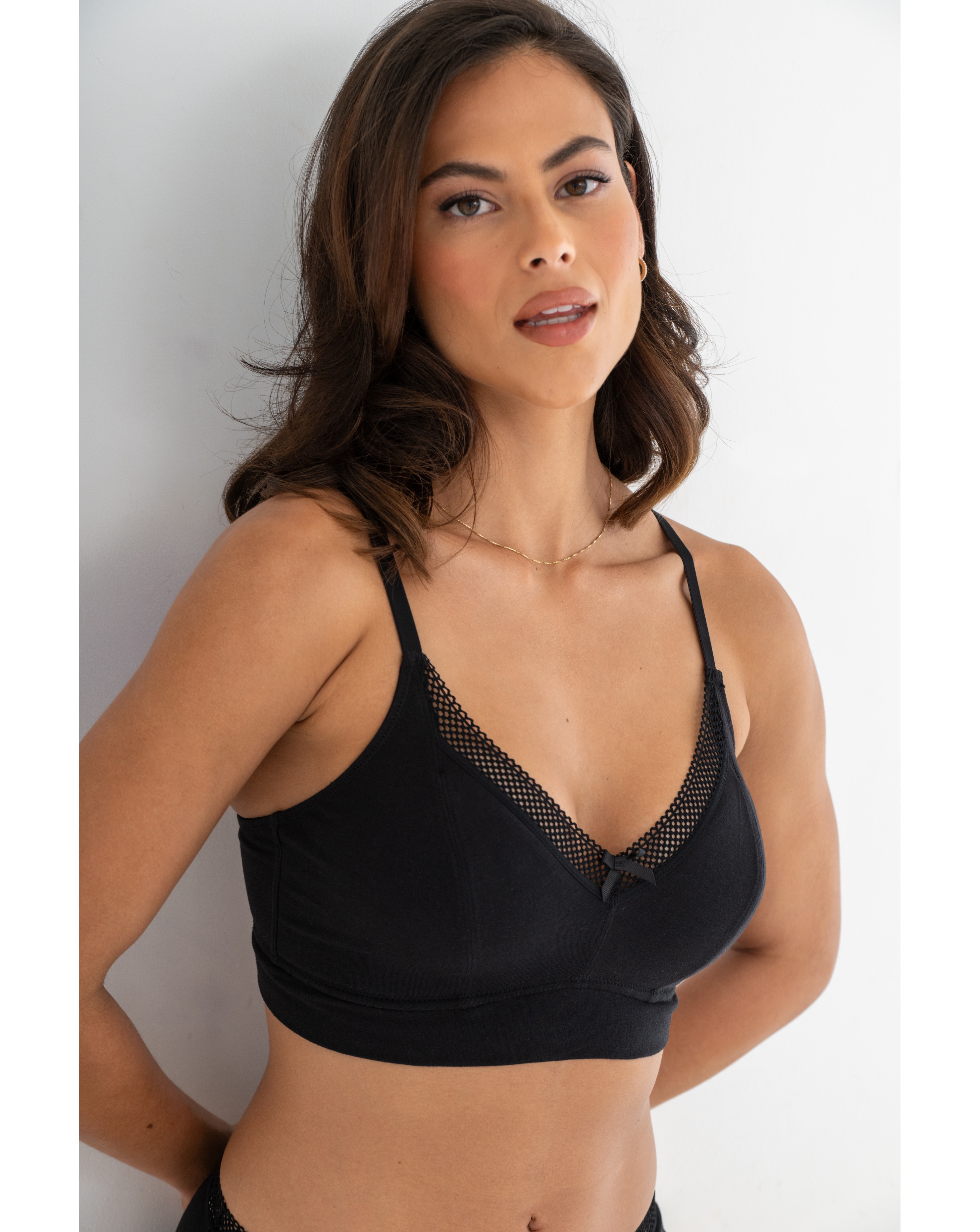 New In - Pour Moi Cotton NonWired Bra
