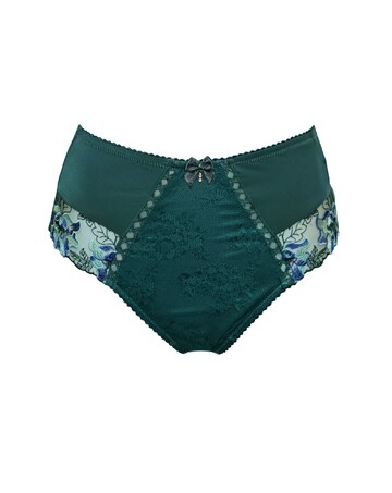 Pour Moi Sofia Lace Embroidered Deep Brief