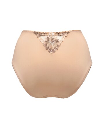 Pour Moi Sofia Lace Embroidered Deep Brief