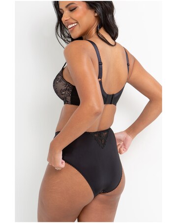 Pour Moi Sofia Lace Embroidered Deep Brief