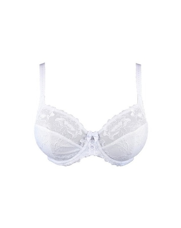 Pour Moi Sofia Lace Embroidered Side Support Bra