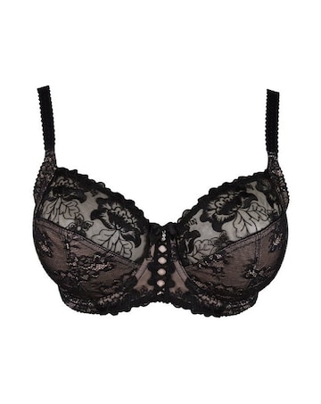 Pour Moi Sofia Lace Embroidered Side Support Bra