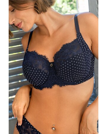 Pour Moi Bliss Printed Mesh Non-Padded Side Support Bra