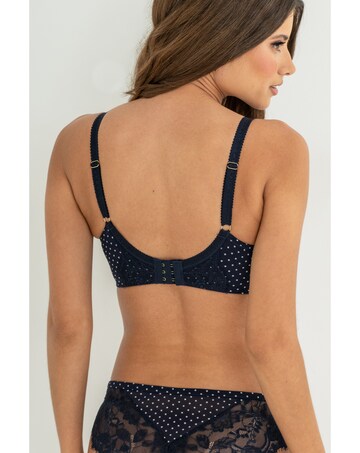 Pour Moi Bliss Printed Mesh Non-Padded Side Support Bra