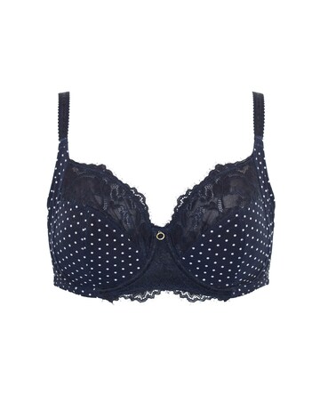 Pour Moi Bliss Printed Mesh Non-Padded Side Support Bra
