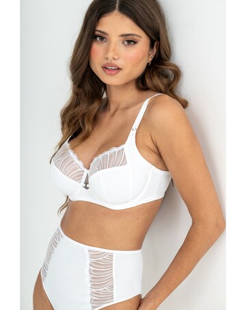 Pour Moi Olivia Embroidery Non-Padded Side Support Bra
