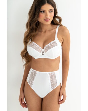 Pour Moi Olivia Embroidery Non-Padded Side Support Bra