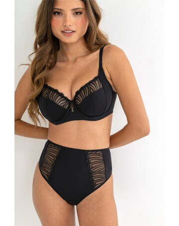 Pour Moi Olivia Embroidery Non-Padded Side Support Bra