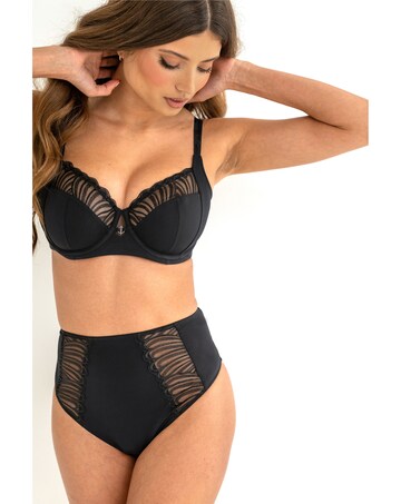 Pour Moi Olivia Embroidery Non-Padded Side Support Bra