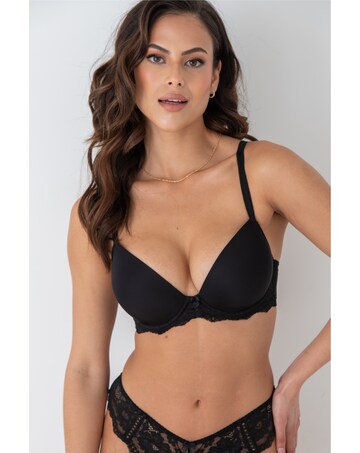 Pour Moi Fleur Padded Push-Up Plunge T-Shirt Bra