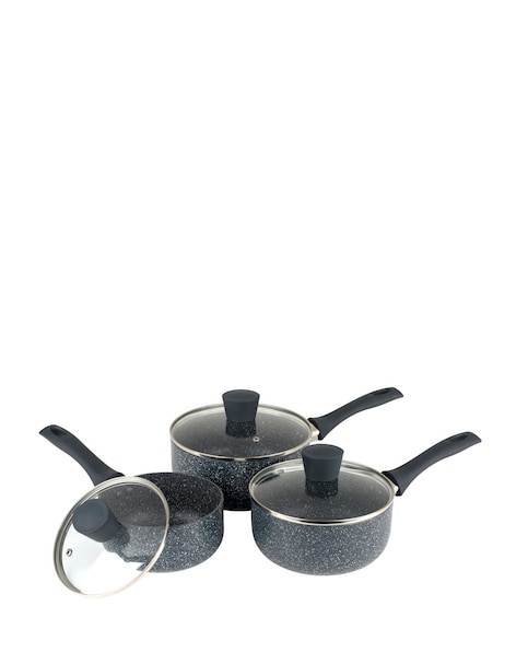 Russell Hobbs Nightfall Saucepan Set